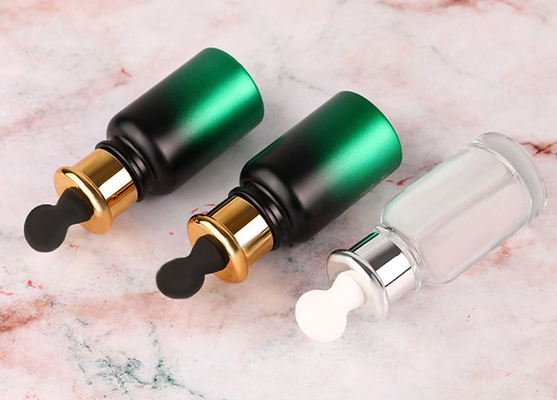 Custom Essential Oil Glass Dropper Bottle 30ml High End Cosmetic Liquid