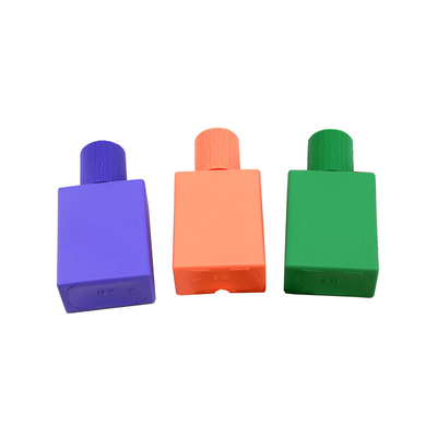 Portable 30ml Custom Perfume Glass Bottle High End Solid Color Packaging