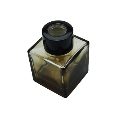 Custom Glass Perfume Bottles 50ml Square Gradient Paint Aromatherapy Creative Essential Oil Bottle