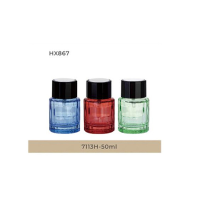 Capacity 50ml 100ml 110ml Glass Color Customize Vintage Cut Glass Perfume Bottles