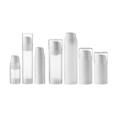 Cosmetic Airless Dispensers Empty Plastic Lotion Bottles 30ML 50ML 75ML 100ML 150ML 200ML Dispenser Pack