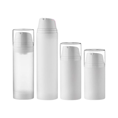 Cosmetic Airless Dispensers Empty Plastic Lotion Bottles 30ML 50ML 75ML 100ML 150ML 200ML Dispenser Pack