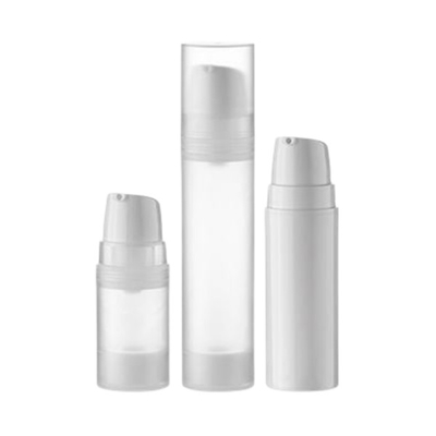 Cosmetic Airless Dispensers Empty Plastic Lotion Bottles 30ML 50ML 75ML 100ML 150ML 200ML Dispenser Pack