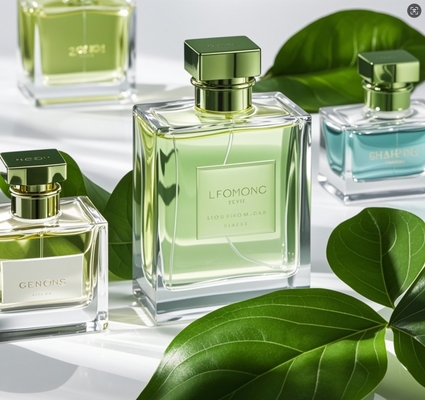 50ml Screen Printing / Laser Engraving / Labeling Small Perfume Bottle Empty Customized Luxury Branding