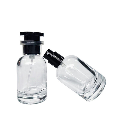 Express Shipping Custom Empty Glass Perfume Bottles Hot Stamping Injection Blow Molding