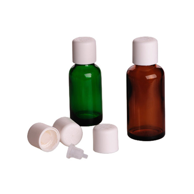 OEM Essential Oil Glass Dropper Bottle 30ml Capacity Screen Printing Surface