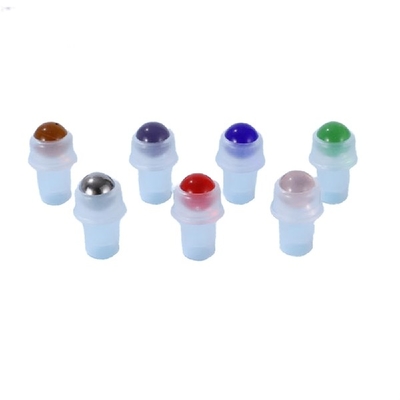3ml Color Octagonal Roller Bottle Essential Oil Bottling Portable Thickened Glass