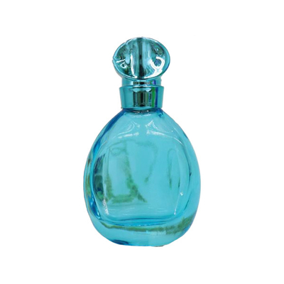 perfume bottle cheap recycled glass bottles black blue red pink green cap plastic and metal roll frog