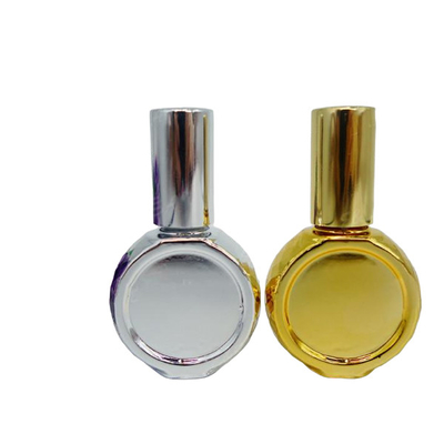 perfume oil bottle  recycled glass bottles black blue red pink green cap plastic and metal roll frog