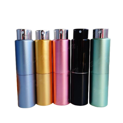 bottle perfume  bottle  recycled glass bottles black blue red pink green cap plastic and metal roll frog