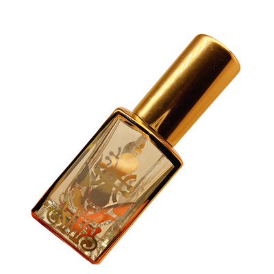 10ml Electroplated UV Perfume Bottle Glass Tube Aluminum Spray Perfume Distribution Bottle