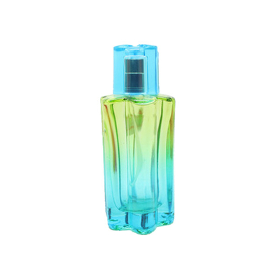 Cosmetic 30ml Custom Made Glass Perfume Bottles Decal Surface Handling