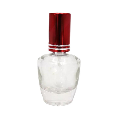 Clear Refillable Glass Perfume Bottle 30ml Capacity With Aluminum Sprayer