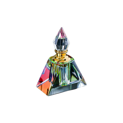 Customize Design Crystal Perfume Diffuser Bottle Roll On Sealing Type