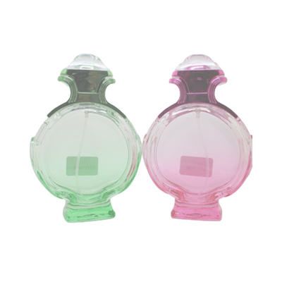 Men / Women Refillable Glass Perfume Bottle Customize Color 10-100ml Capacity