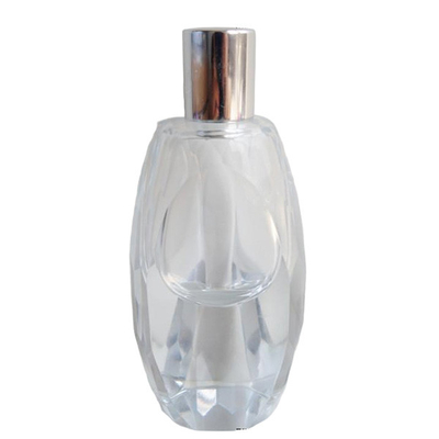 perfume bottle 50-170ml  recycled glass bottles black blue red pink green cap plastic and metal roll frog