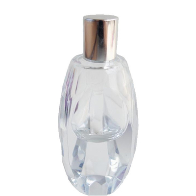 perfume bottle 50-170ml  recycled glass bottles black blue red pink green cap plastic and metal roll frog