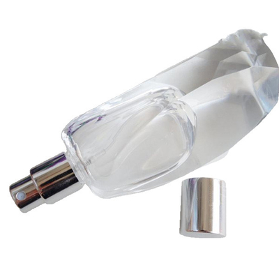 perfume bottle 50-170ml  recycled glass bottles black blue red pink green cap plastic and metal roll frog
