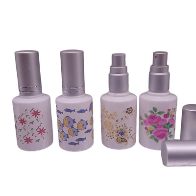 perfume glass bottle 15ml  recycled glass bottles black blue red pink green cap plastic and metal roll frog