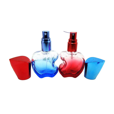 perfume glass bottle 100ml  recycled glass bottles black blue red pink green cap plastic and metal roll frog