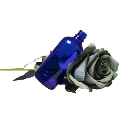 2 oz 60 ml Essential Oil Glass Bottles , Cobalt Blue Glass Dropper Bottles