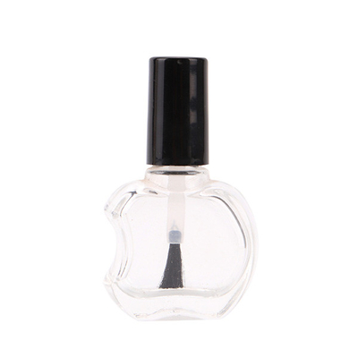 Transparent Nail Polish Glass Bottles Packaging 15ml Durable