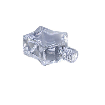 Clear Nail Polish Brush 3ML Star Glass Bottle