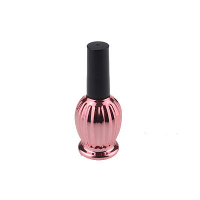 Various Color Unique Empty Nail Polish Bottles 10ml 15ml 20ml UV Coating Surface