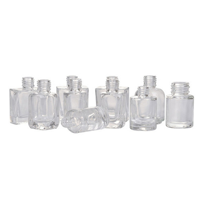 Screw Cap Fingernail Polish Containers 15ml Hot Stamping Surface Handling