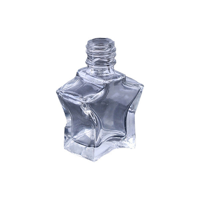 Clear Nail Polish Brush 3ML Star Glass Bottle