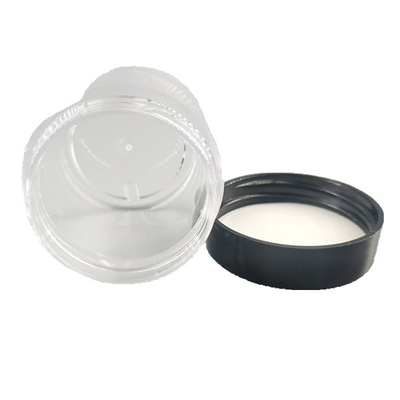 30ML Clear Plastic Eye SGS Cosmetic Cream Jar With Tip