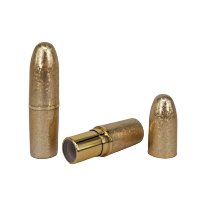 Custom Bullet Shaped Empty Lipstick Tube Screen Printing Surface Handling