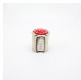 Round Tall Shape Perfume Stick Glass Bottle Hot Stamping Logo With Silver Spray