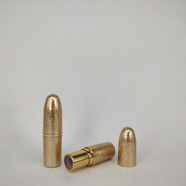 Custom Bullet Shaped Empty Lipstick Tube Screen Printing Surface Handling