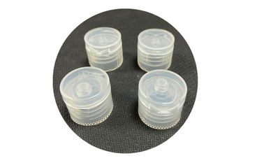 20 / 410 Clear ISO1400 Flip Top Plastic Bottle Caps