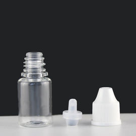 Cosmetic Plastic Bottle 5ml 10ml 20ml 30ml 50ml 60ml 120ml Clear PET Bottle with CRC Screw Cap