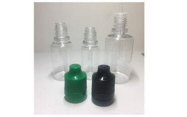 Cosmetic Plastic Bottle 5ml 10ml 20ml 30ml 50ml 60ml 120ml Clear PET Bottle with CRC Screw Cap