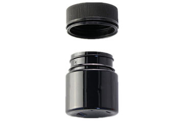 Custom Color 60ML Clear Black PET Bottle with CRC Cap for e liquid, e juice,e cig oil,essential oil