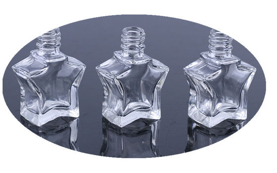 Clear Nail Polish Brush 3ML Star Glass Bottle