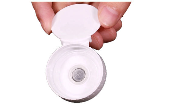 38/400 Flip Top No Spill Honey Bottle Cap with Silicone Valve for Honey Ketchup Syrup