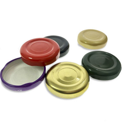 42mm Tinplate Round Colorful Honey Bottle Cap for Glass Bottles and Plastic Bottles