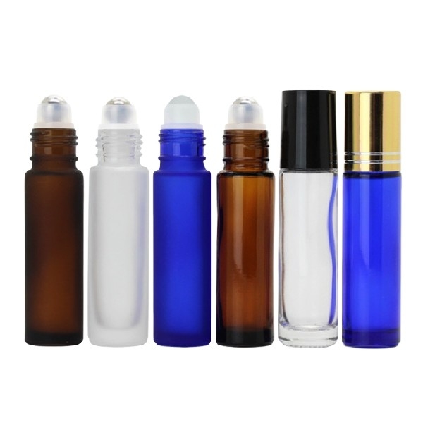 Aluminum Cap Capacity 1ml 5ml Roll On Perfume Bottles