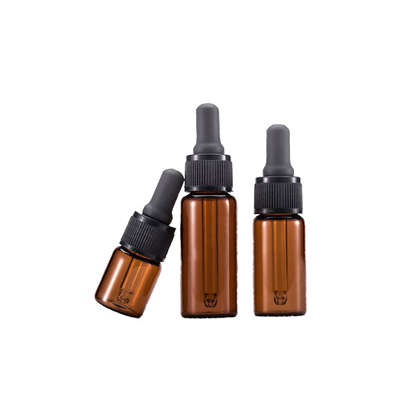 Pharmaceutial Glass Dropper Bottles , Glass Bottles With Glass Eye Dropper