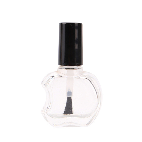 Transparent Nail Polish Glass Bottles Packaging 15ml Durable